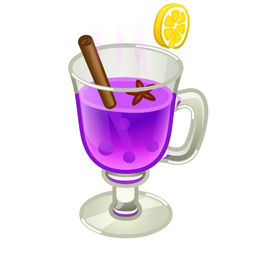 🍹 Эмодзи «Spiced Wine» для Telegram
