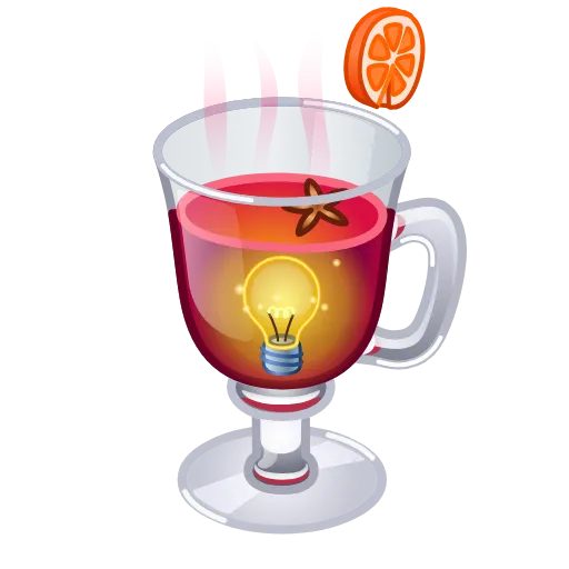 🍹 Эмодзи «Spiced Wine» для Telegram