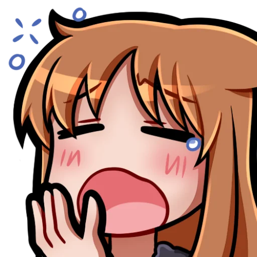 🥱 Стикер «Holo, Холо» для Telegram