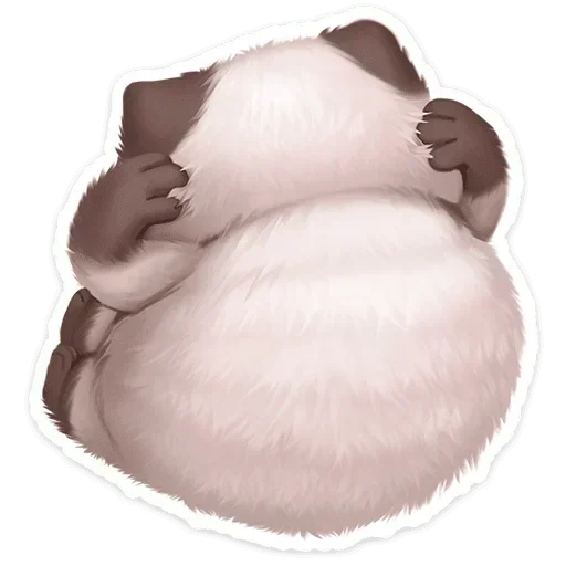 😣 Стикер «Паушка» для Telegram