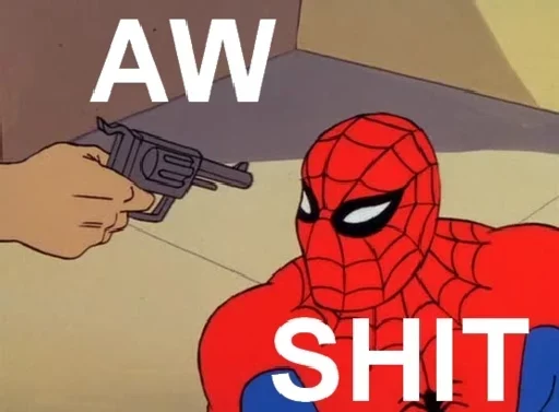 🔫 Стикер «Spidey» для Telegram