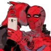 💋 Эмодзи «˚spideypool ! – ⋆» для Telegram