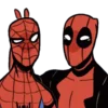😄 Эмодзи «˚spideypool ! – ⋆» для Telegram