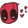 🤗 Эмодзи «˚spideypool ! – ⋆» для Telegram