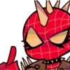 😡 Эмодзи «˚spideypool ! – ⋆» для Telegram