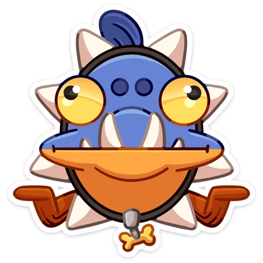 🤷 Стикер «Спайк» для Telegram
