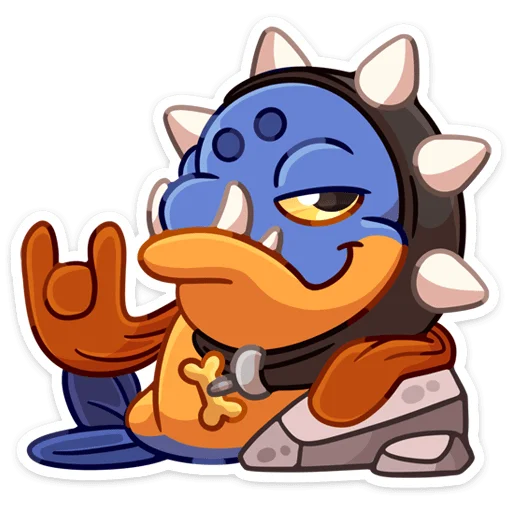 🤘 Стикер «Спайк» для Telegram