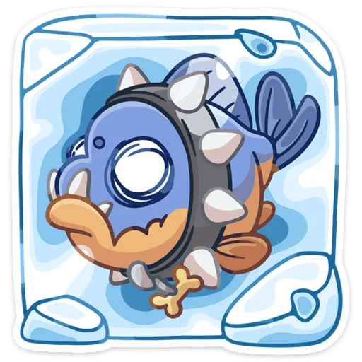 🥶 Стикер «Спайк» для Telegram