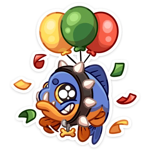 🥳 Стикер «Спайк» для Telegram