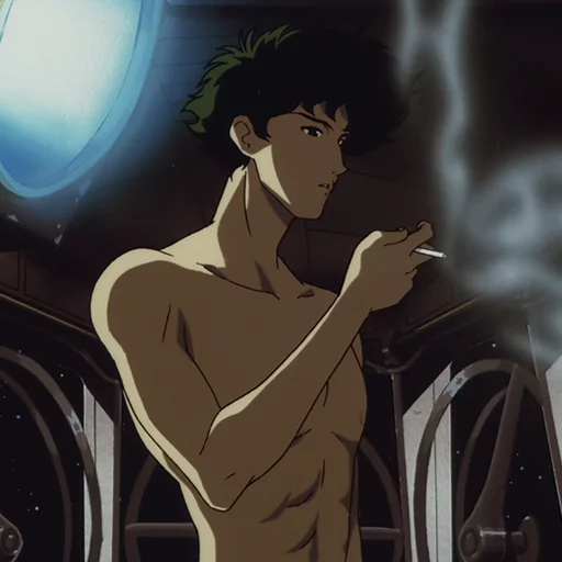 🚬 Стикер «Spike Spiegel» для Telegram