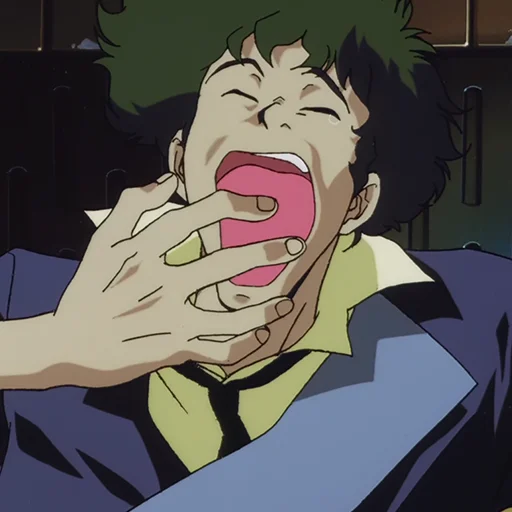 🚬 Стикер «Spike Spiegel» для Telegram