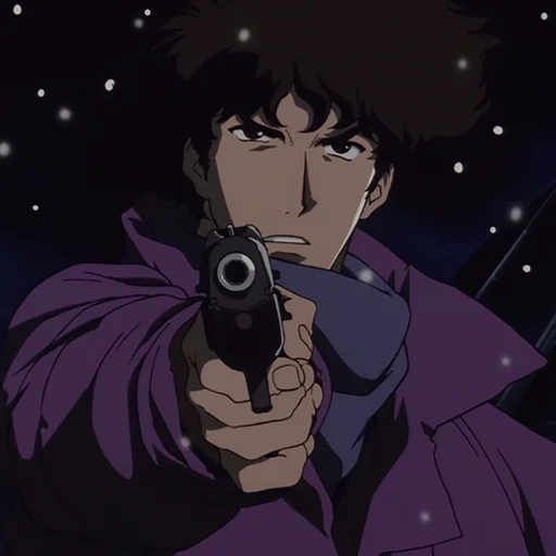 🚬 Стикер «Spike Spiegel» для Telegram
