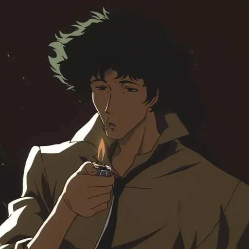 🚬 Стикер «Spike Spiegel» для Telegram