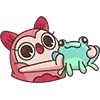 🐸 Эмодзи «Спина К Спине» для Telegram