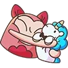 🦄 Эмодзи «Спина К Спине» для Telegram
