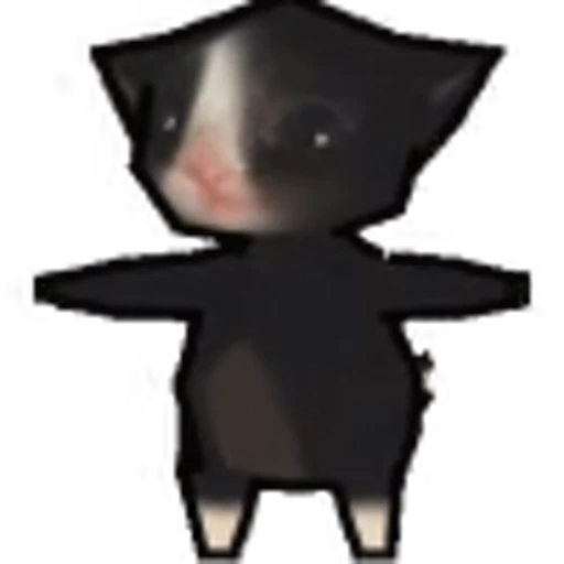 🐈‍⬛ Эмодзи «spinning -» для Telegram