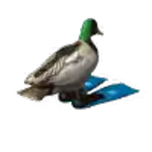 🦆 Эмодзи «spinning -» для Telegram