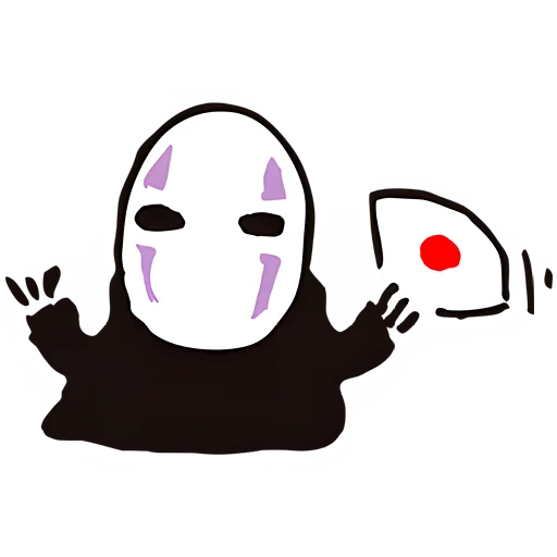 🤟 Стикер «Унесённые призраками Spirited Away» для Telegram