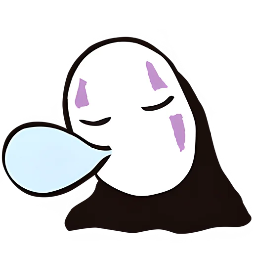 😪 Стикер «Унесённые призраками Spirited Away» для Telegram
