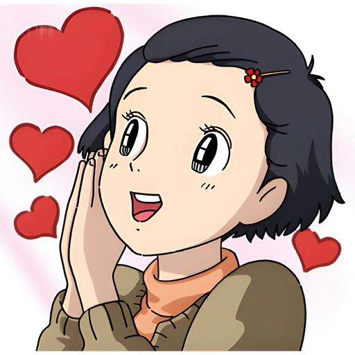 🥰 Стикер «Унесённые призраками Spirited Away» для Telegram