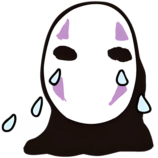😭 Стикер «Унесённые призраками Spirited Away» для Telegram