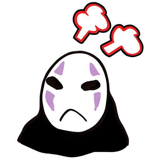 😠 Стикер «Унесённые призраками Spirited Away» для Telegram