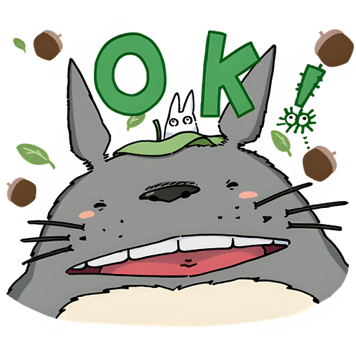👌 Стикер «Унесённые призраками Spirited Away» для Telegram