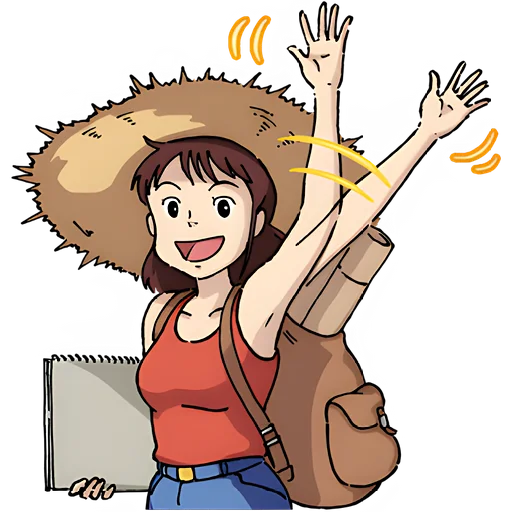 👋 Стикер «Унесённые призраками Spirited Away» для Telegram
