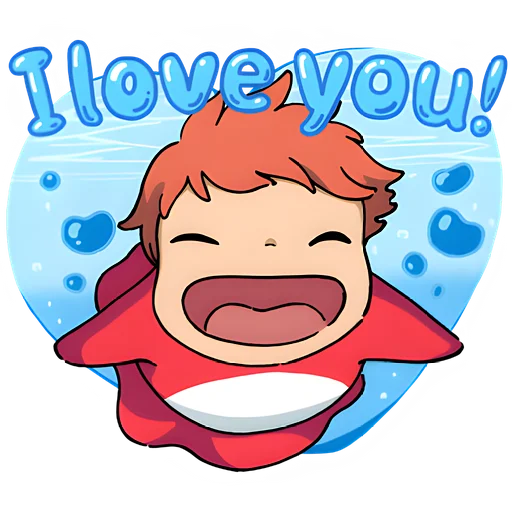❤️ Стикер «Унесённые призраками Spirited Away» для Telegram