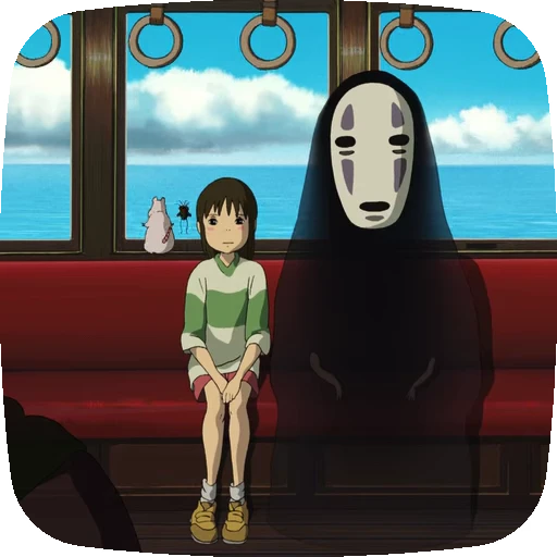 😌 Стикер «Spirited Away» для Telegram