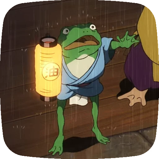 🐸 Стикер «Spirited Away» для Telegram
