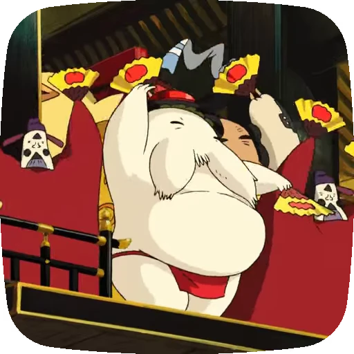 🥳 Стикер «Spirited Away» для Telegram