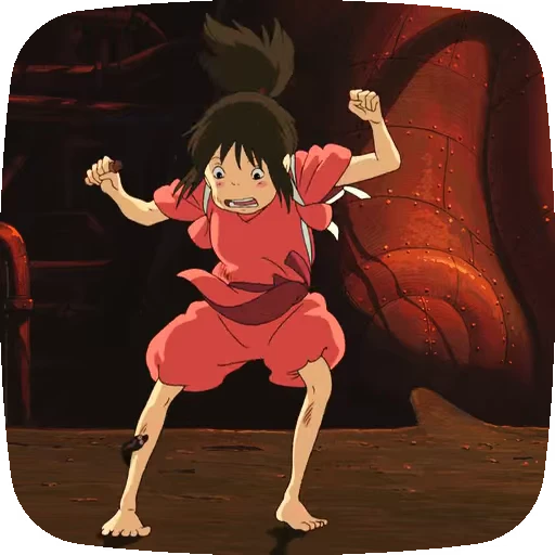 😱 Стикер «Spirited Away» для Telegram