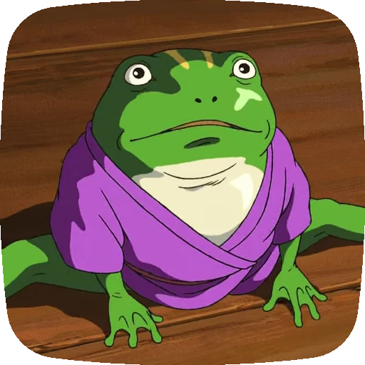 🐸 Стикер «Spirited Away» для Telegram