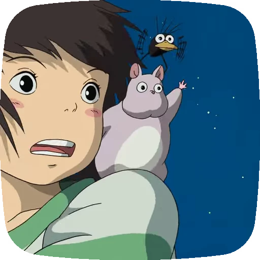 👋 Стикер «Spirited Away» для Telegram