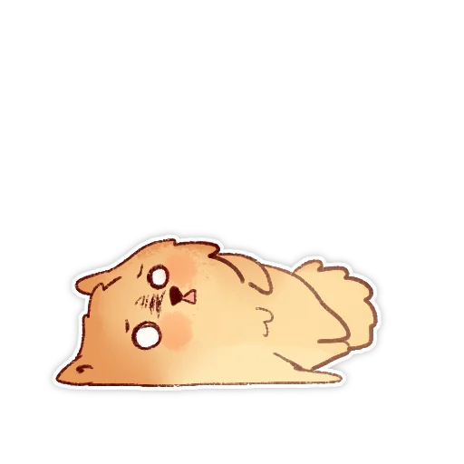 😩 Стикер «Булочка с корицей» для Telegram