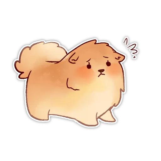 😿 Стикер «Булочка с корицей» для Telegram