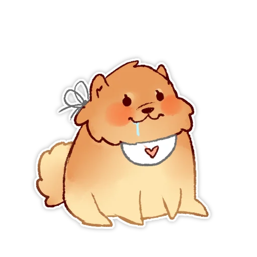 ☺️ Стикер «Булочка с корицей» для Telegram