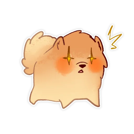 🤩 Стикер «Булочка с корицей» для Telegram