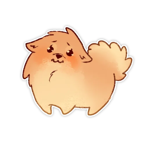 🥺 Стикер «Булочка с корицей» для Telegram
