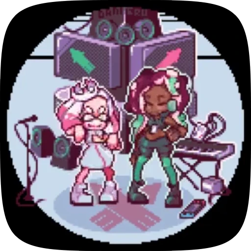 🐙 Стикер «Splatoon» для Telegram