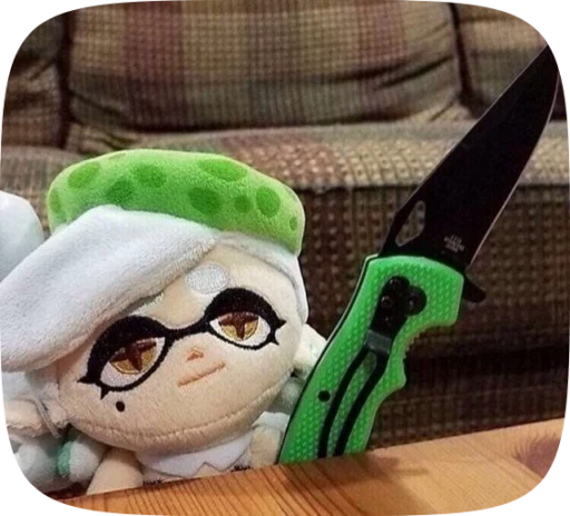 🐙 Стикер «Splatoon» для Telegram