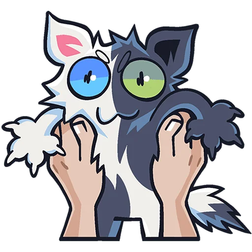 🤗 Стикер «Сплитти без надписей» для Telegram