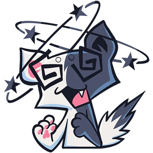 😵‍💫 Стикер «Сплитти без надписей» для Telegram
