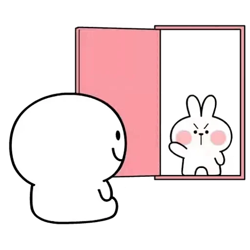😡 Стикер «Spoilet Rabbit» для Telegram