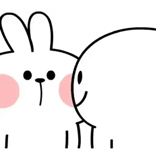 🥹 Стикер «Spoilet Rabbit» для Telegram