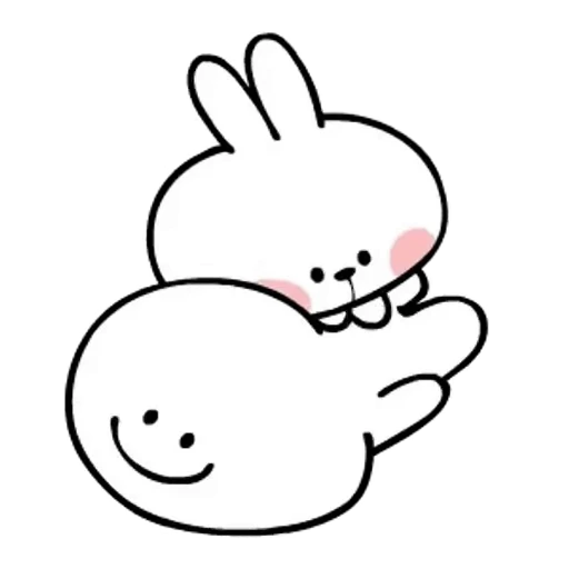 😊 Стикер «Spoilet Rabbit» для Telegram
