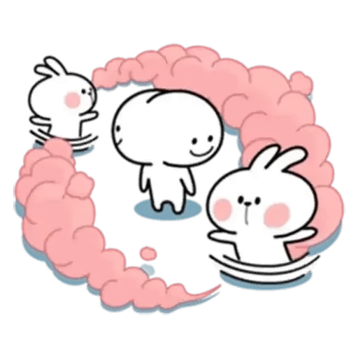😊 Стикер «Spoilet Rabbit» для Telegram