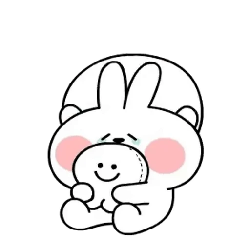 😢 Стикер «Spoilet Rabbit» для Telegram