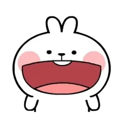 😆 Стикер «Spoilet Rabbit» для Telegram
